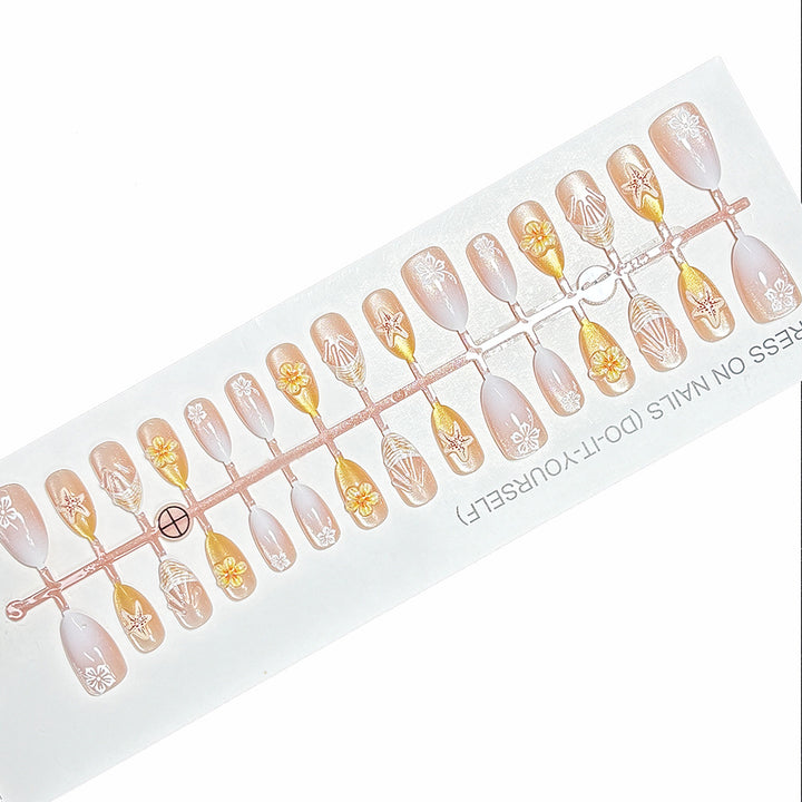 Artistic Themed Press-On Nail Collection Kalsten