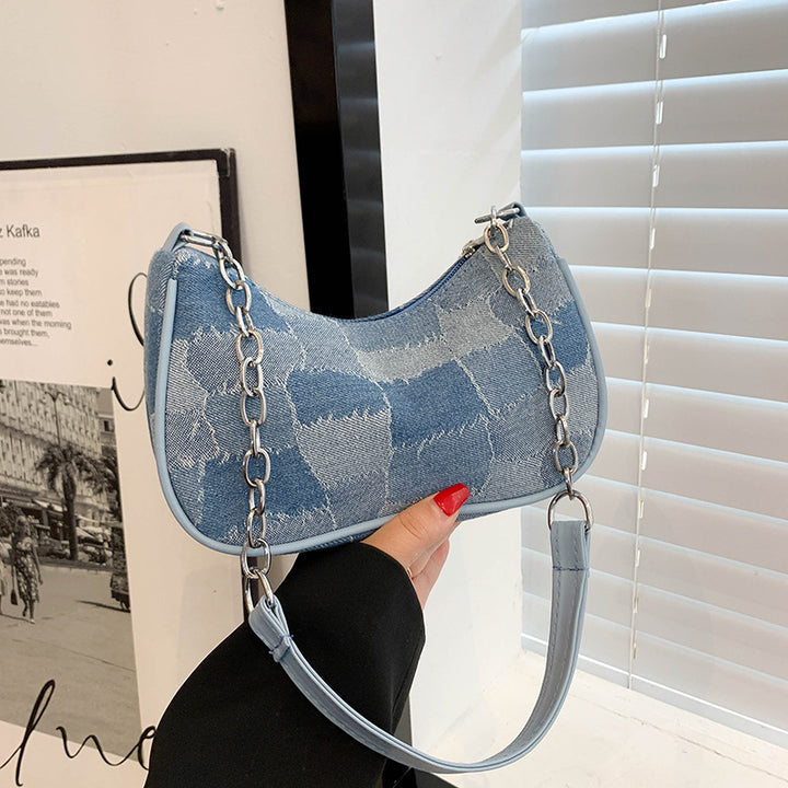Denim Clutch