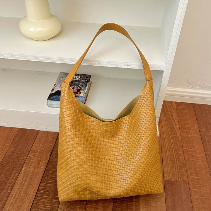 Woven Texture Shoulder Bag