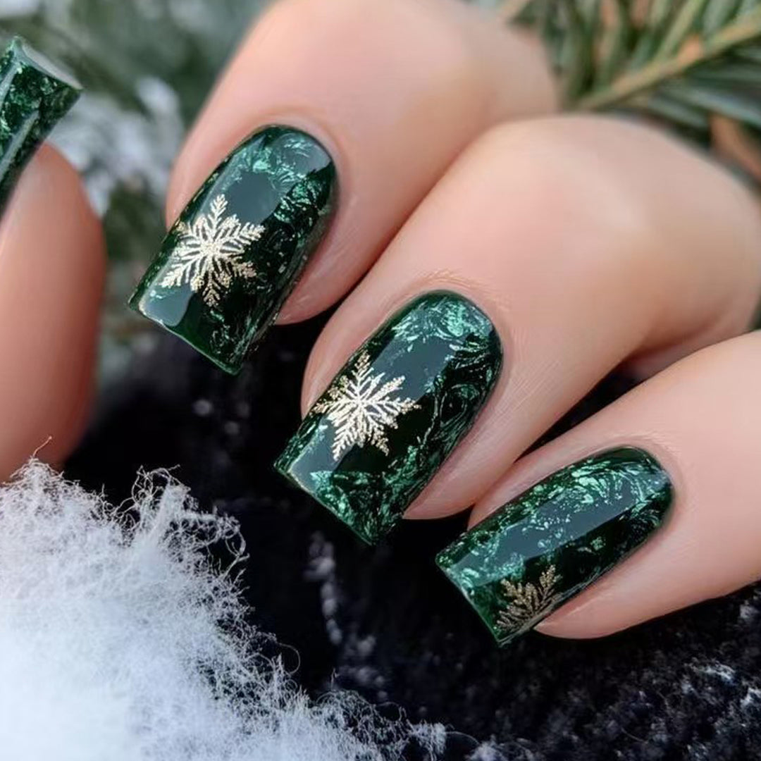 Festive Patterned Nail Art Kalsten