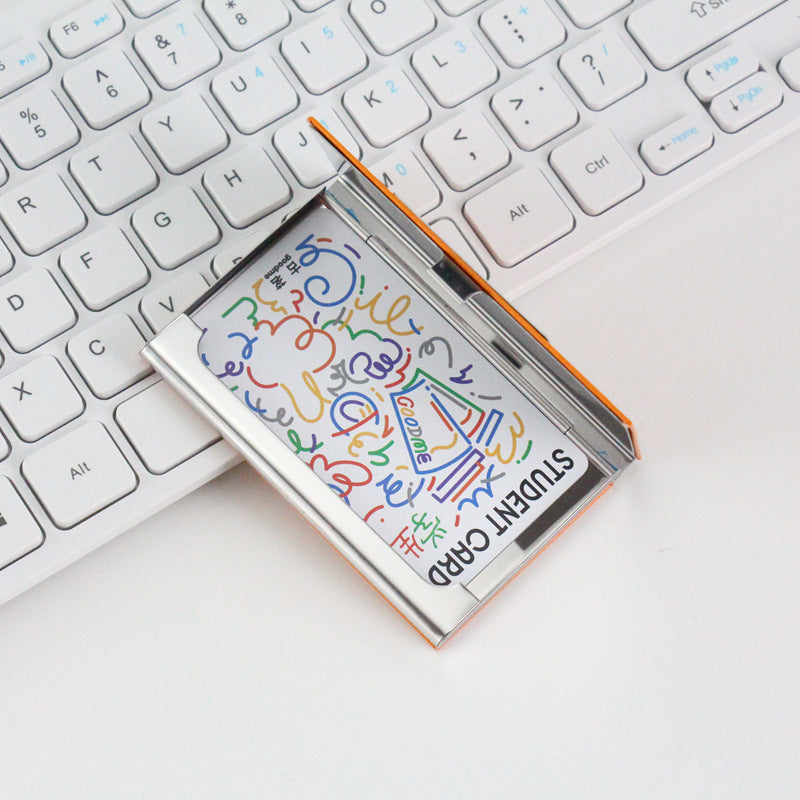 Stylish Leather Business Card Holder