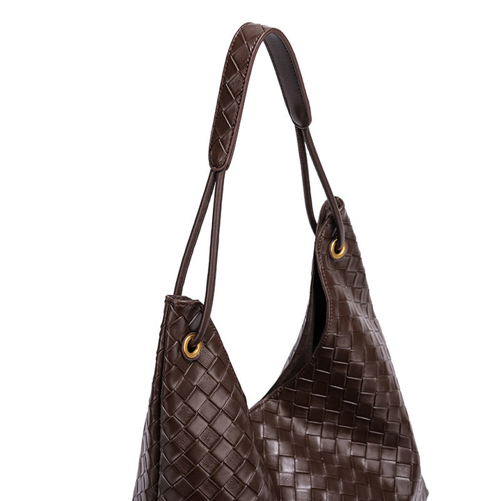 Stylish Woven Hobo Handbag Kalsten