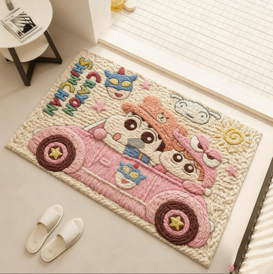 Cartoon Themed Home Mat for Interiors