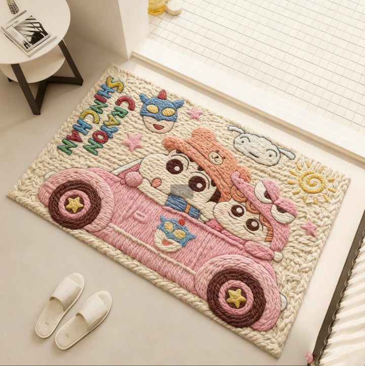 Cartoon Themed Home Mat for Interiors