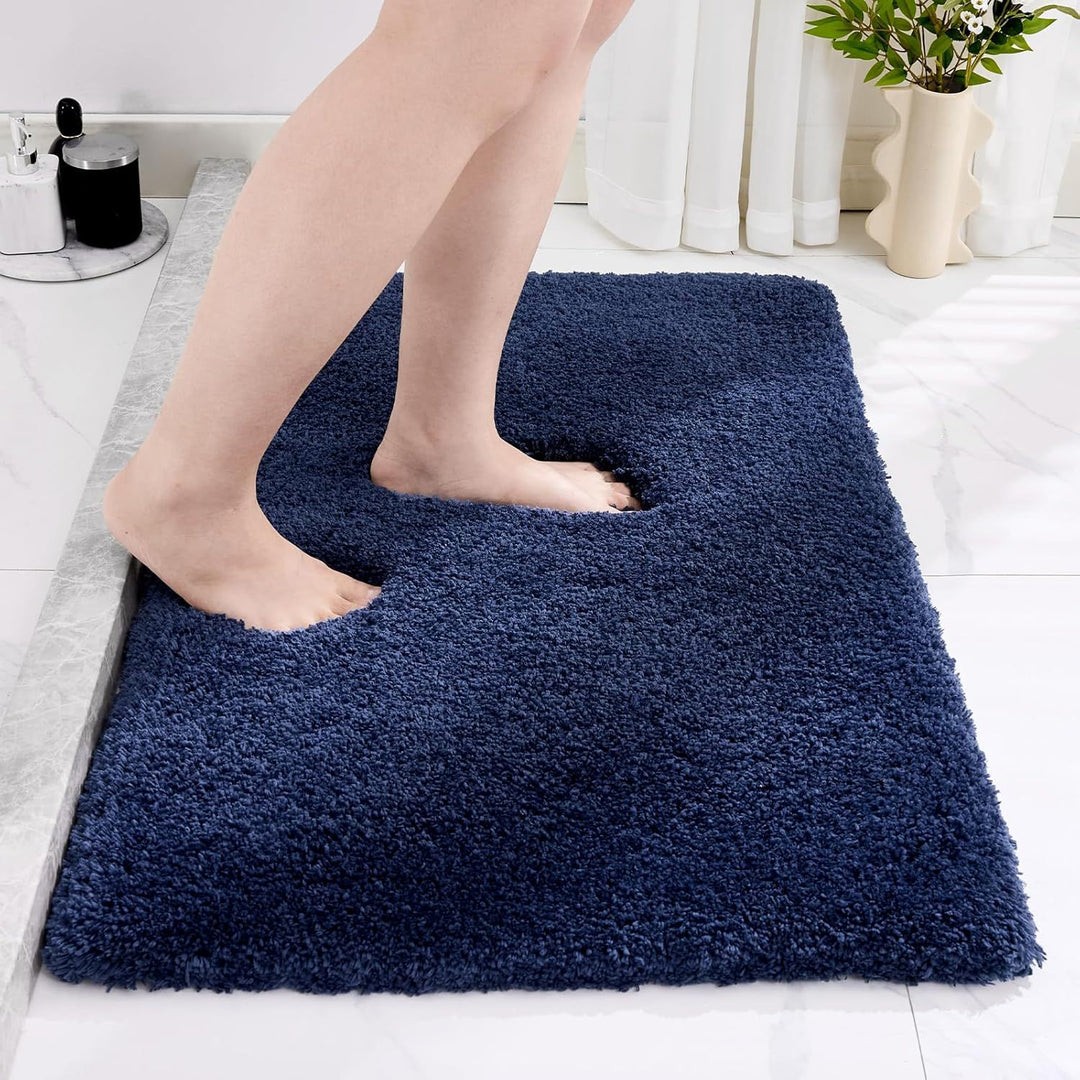 Plush Bath Mat Kalsten