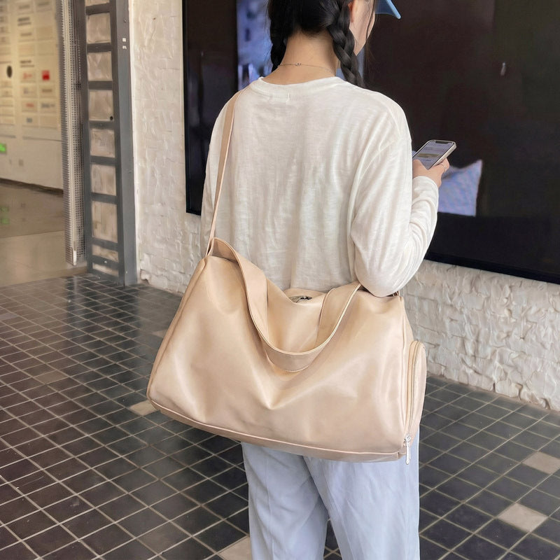 Premium Leather Travel Duffel Bag Kalsten