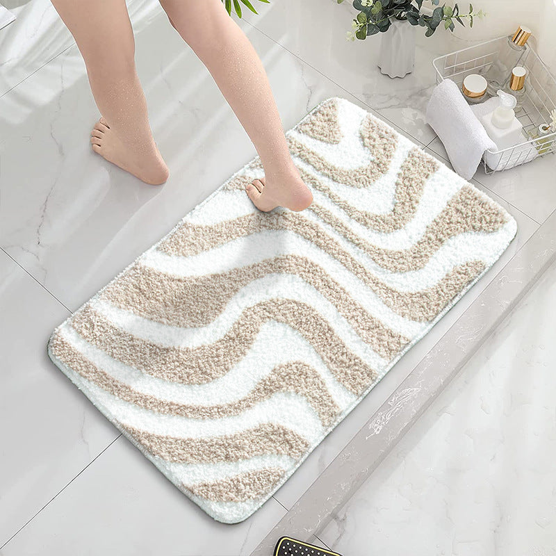 Textured Bathroom Mat Kalsten
