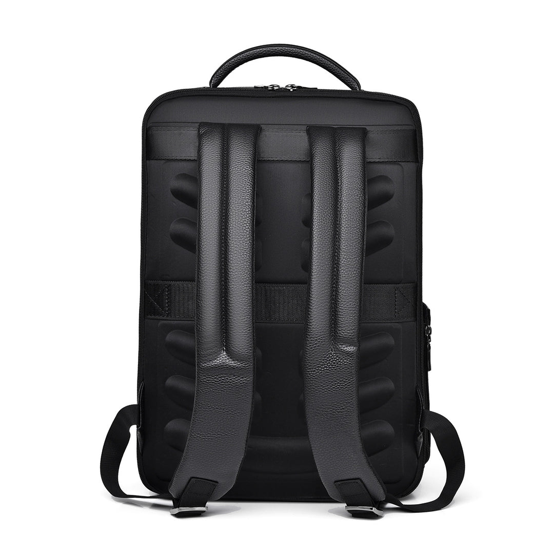 Sleek Leather Laptop Backpack Kalsten