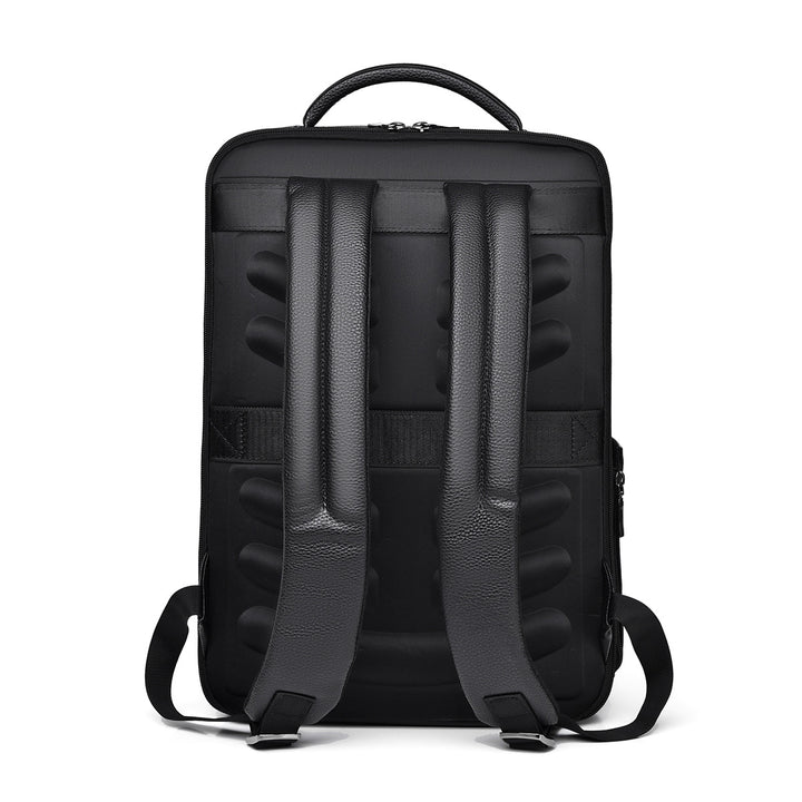 Sleek Leather Laptop Backpack Kalsten