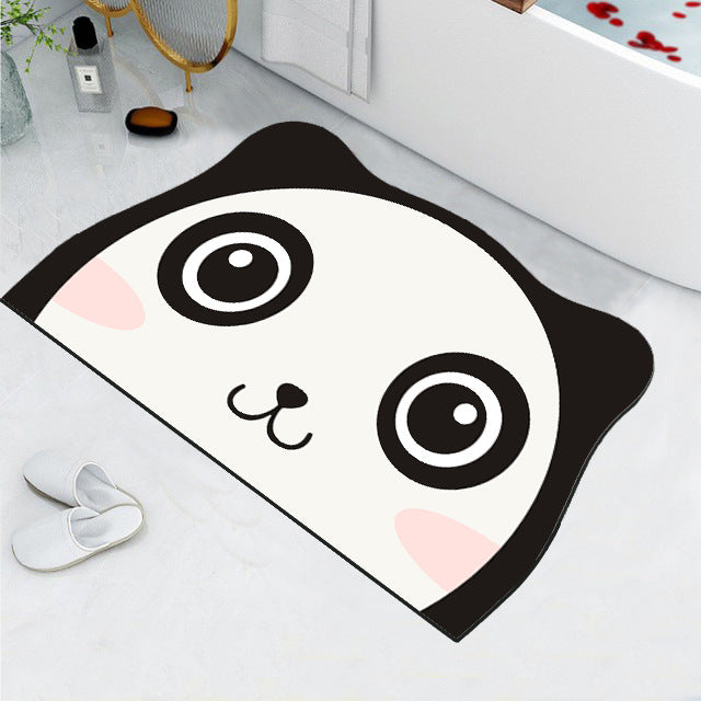 Cute Cat Design Bath Mat Kalsten