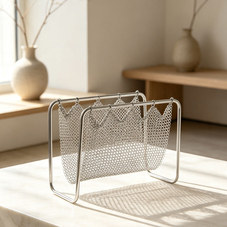 Modern Decorative Wire Magazine Holder