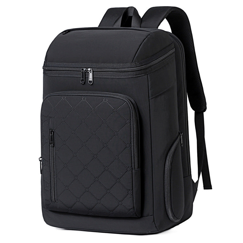 Quilted Multi-Functional Travel Backpack