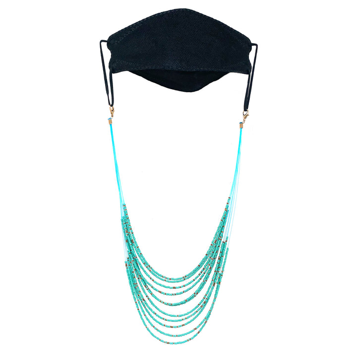 Multilayered Beaded Necklace Kalsten