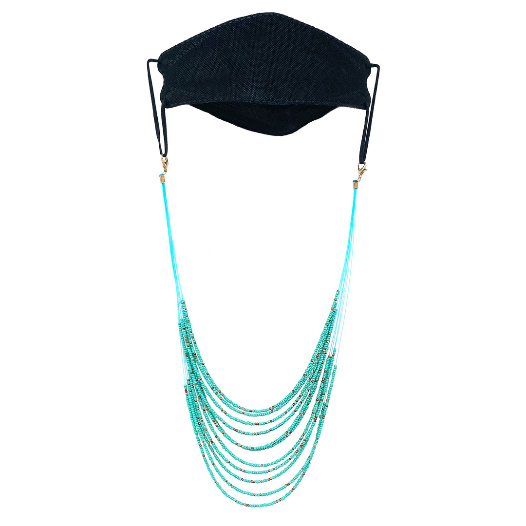 Multi-Strand Beaded Necklace Kalsten