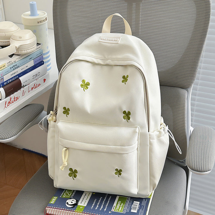 Floral Embroidered Casual Backpack Kalsten 1791205343