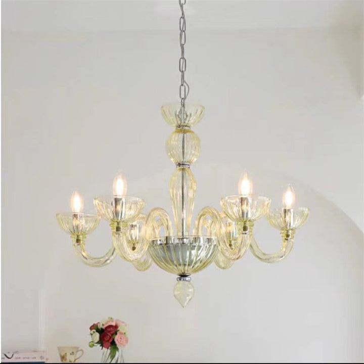 Elegant Glass Chandelier