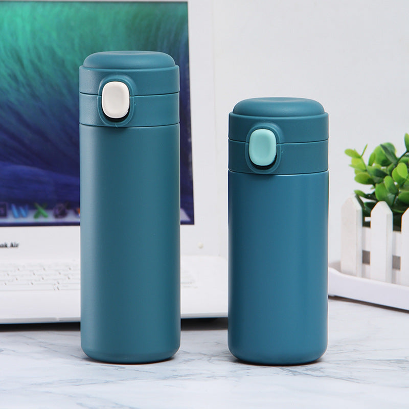 Women's insulated bottle with practical one-handed opening mechanism Kalsten