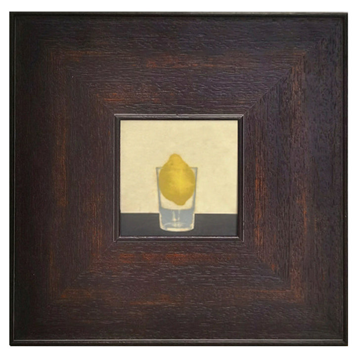 Framed Abstract Ink Artwork
