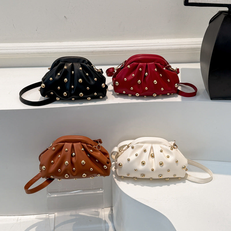 Decorative Studded Clutch Bag