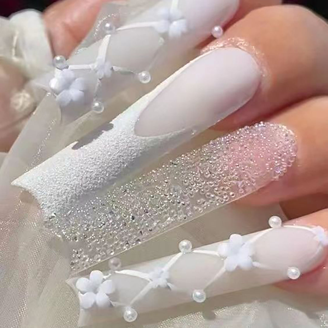 Elegant Decorative Nail Art Press-On Set Kalsten