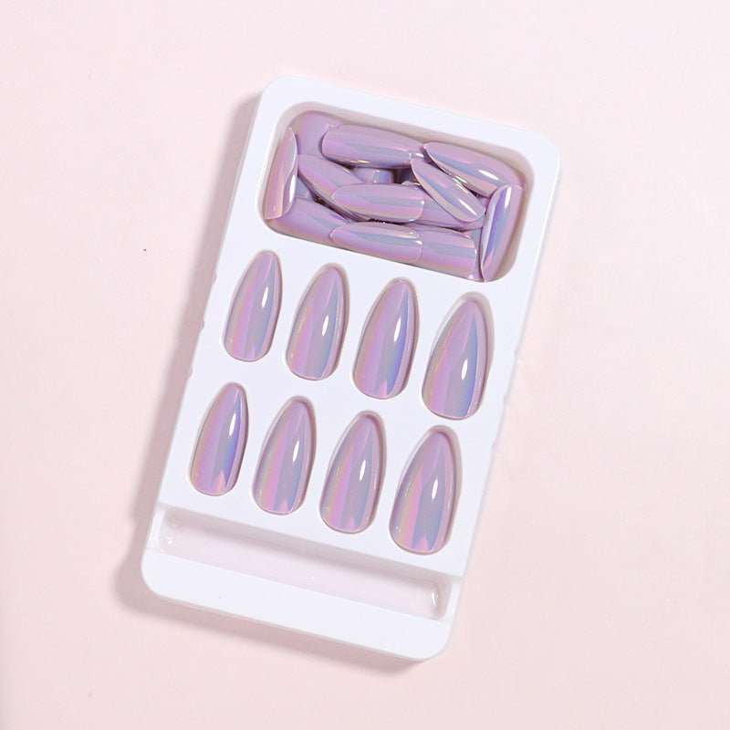Premium Glossy Long Press-On Nails Kalsten