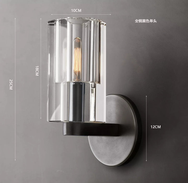 Modern Crystal Wall Sconce