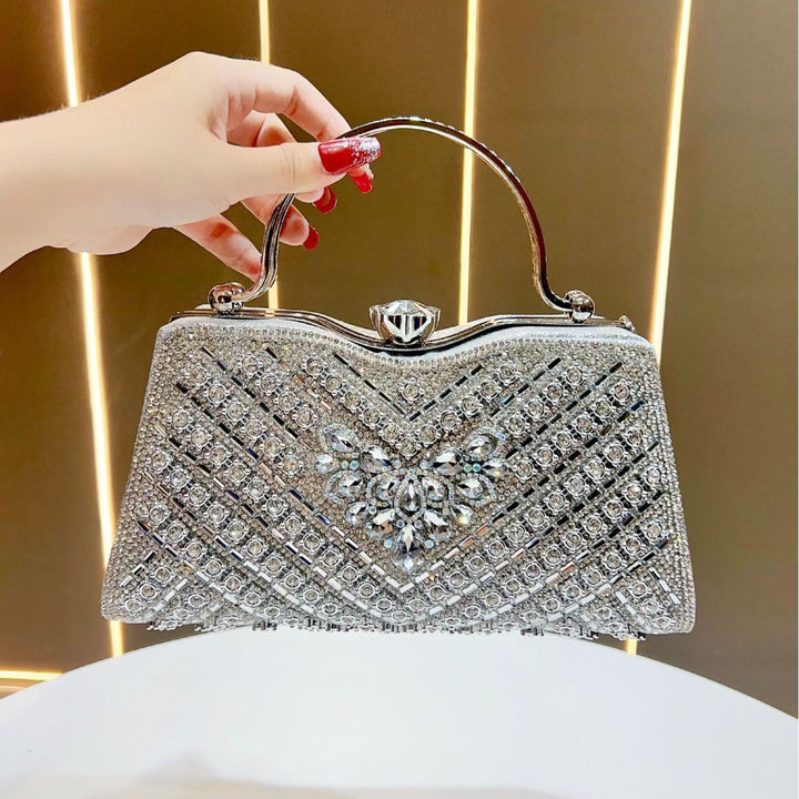Decorative Rhinestone Evening Bag