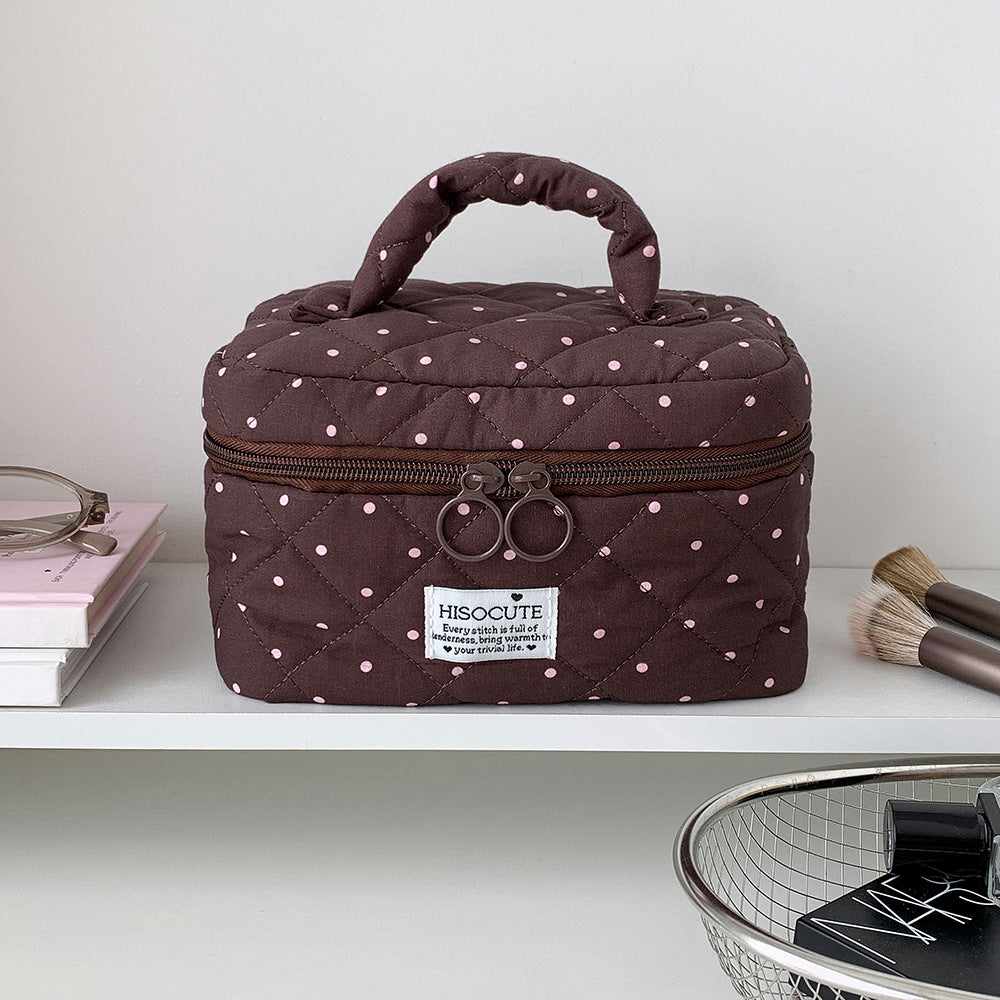 Quilted Elegance Pencil Case