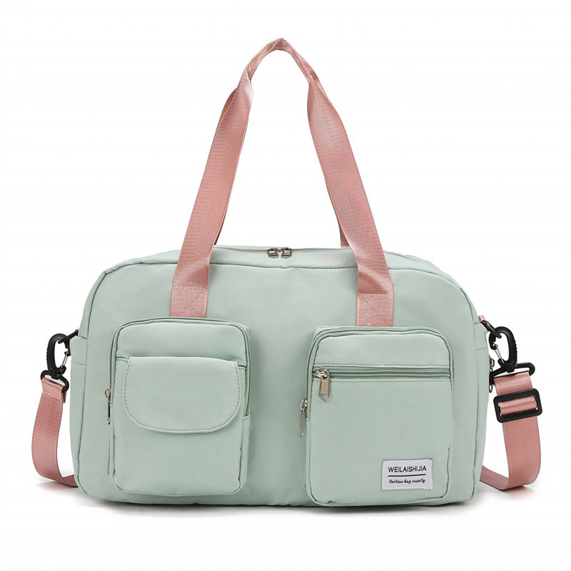 Multifunctional Travel Bag With Multiple Compartments And Adjustable Shoulder Strap Kalsten
