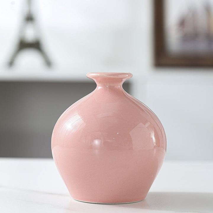 Elegant Ceramic Artisanal Vase Kalsten