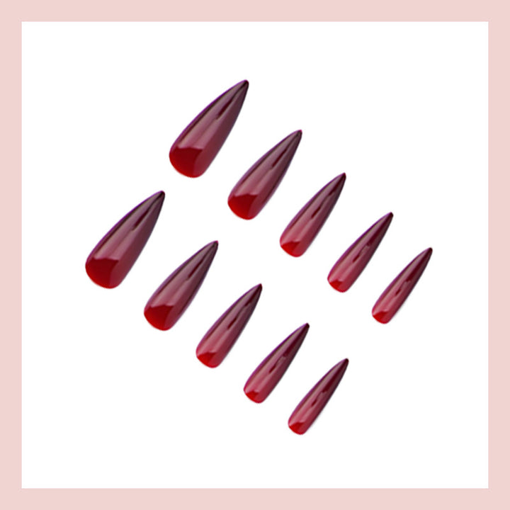 Artificial nails with pointed shapes Kalsten