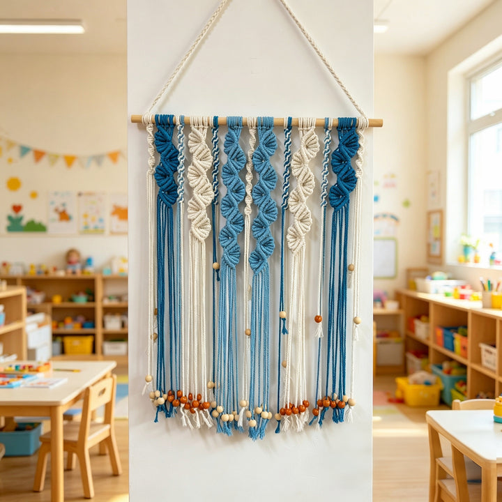 Floral Macrame Wall Hanging Kalsten