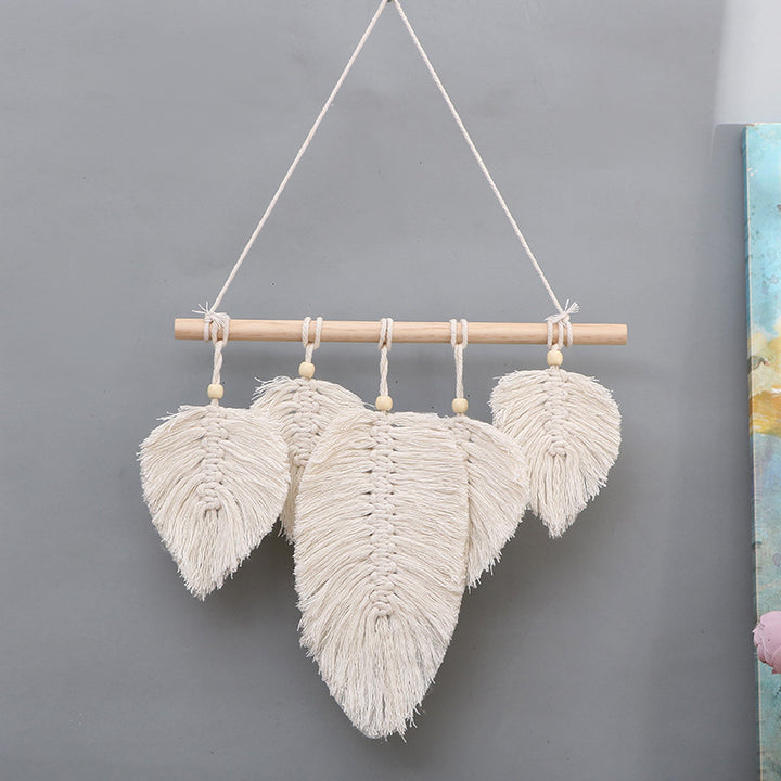Artistic Macrame Leaf Wall Hanging Kalsten