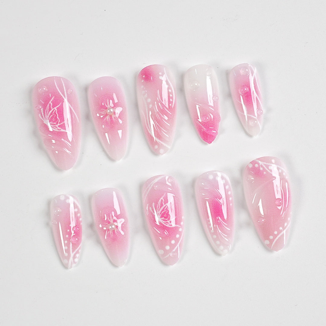 Elegant Articulated Press-On Nail Kit