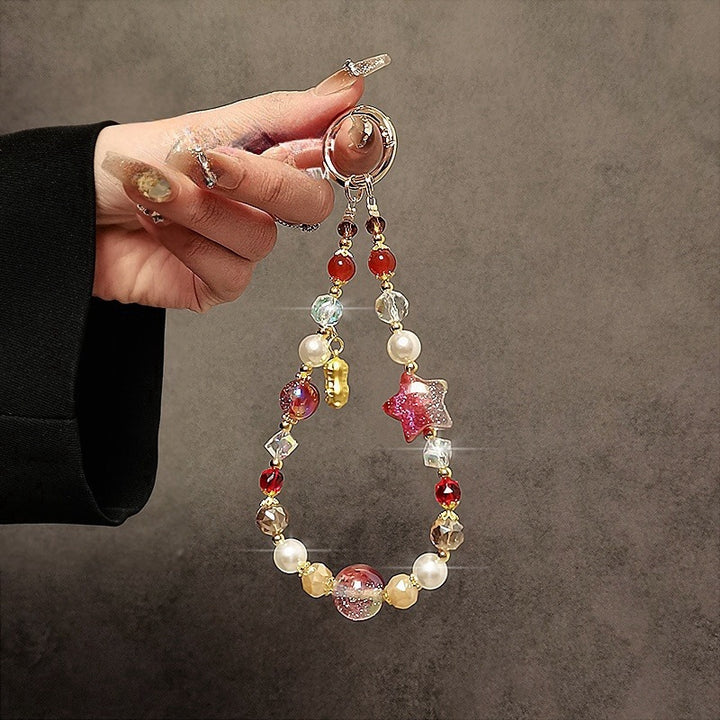 Decorative Beaded Charm Keychain Kalsten 1790135679