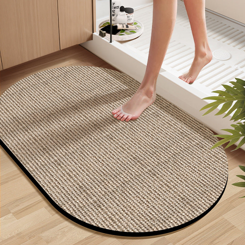 Soft Textured Bathroom Rug Kalsten