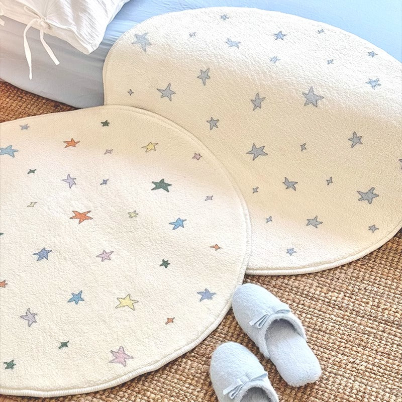 Cozy Star-Patterned Area Rug