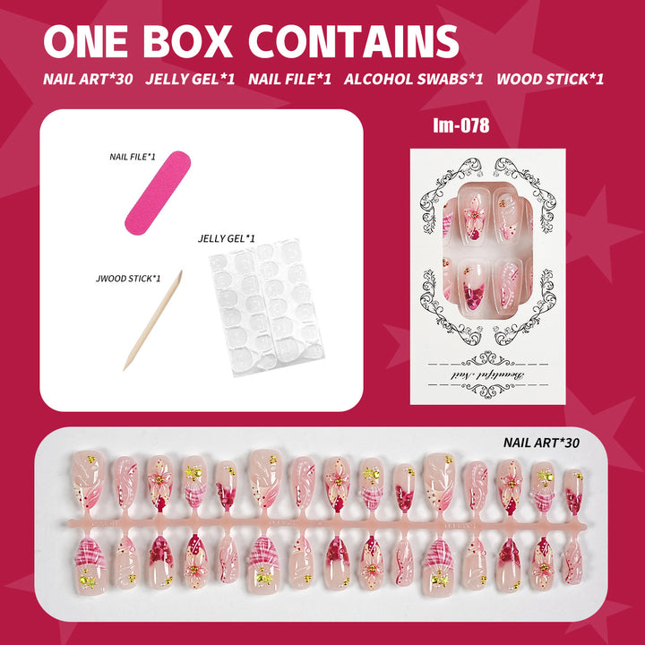 DIY Press-On Nail Art Kit