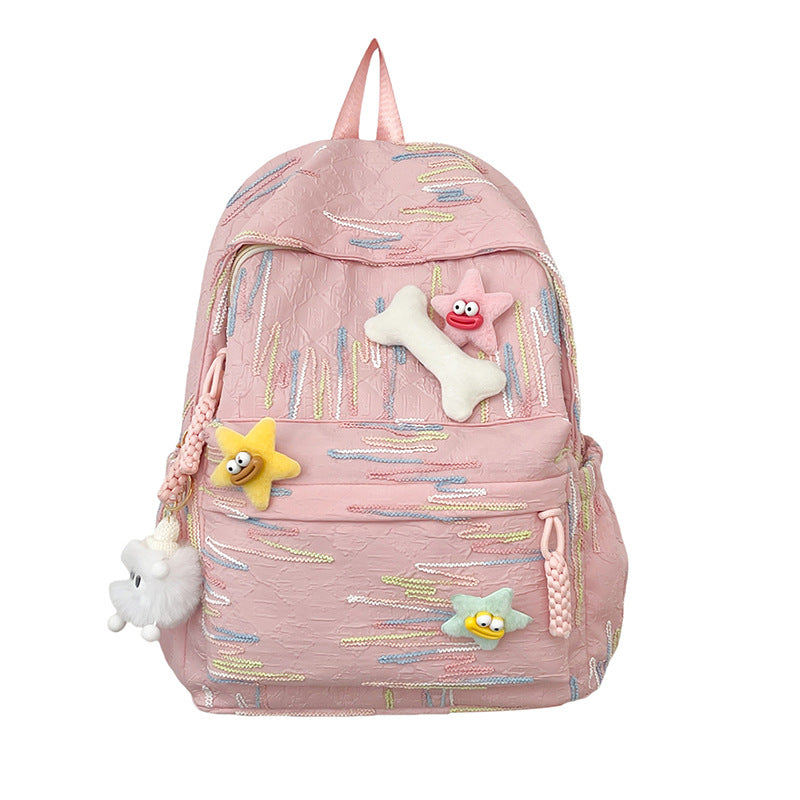 Fun-Themed Plush Backpack Kalsten