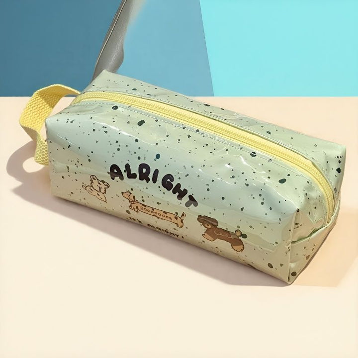 Fun Character-Themed Zippered Pencil Case