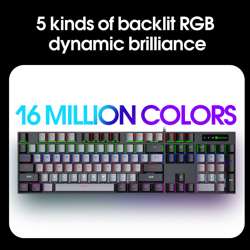 Ergonomic RGB Mechanical Gaming Keyboard Kalsten