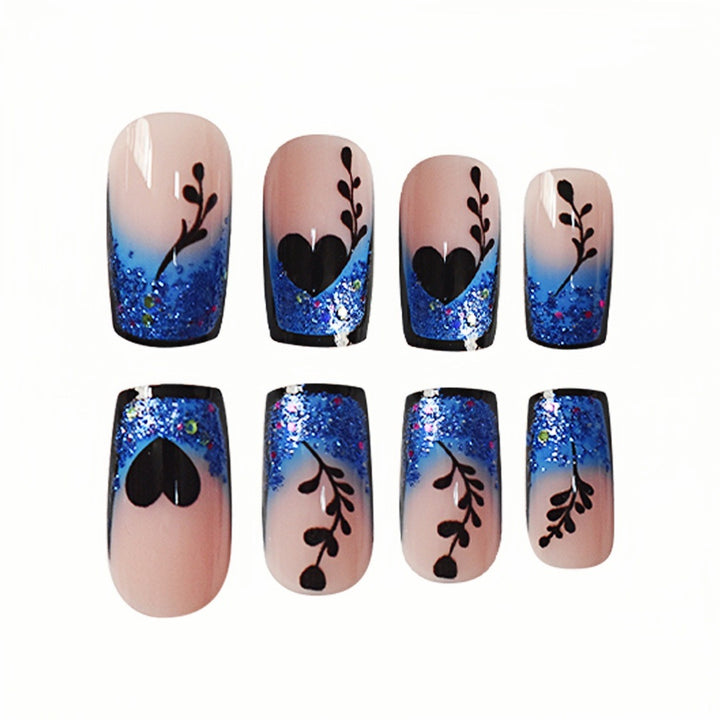 Artistic Gradient Press-On Nail Extensions Kalsten