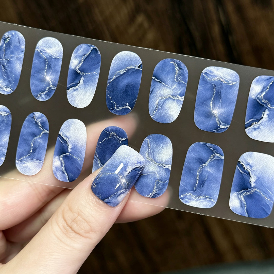 Artistic Watercolor Nail Wraps