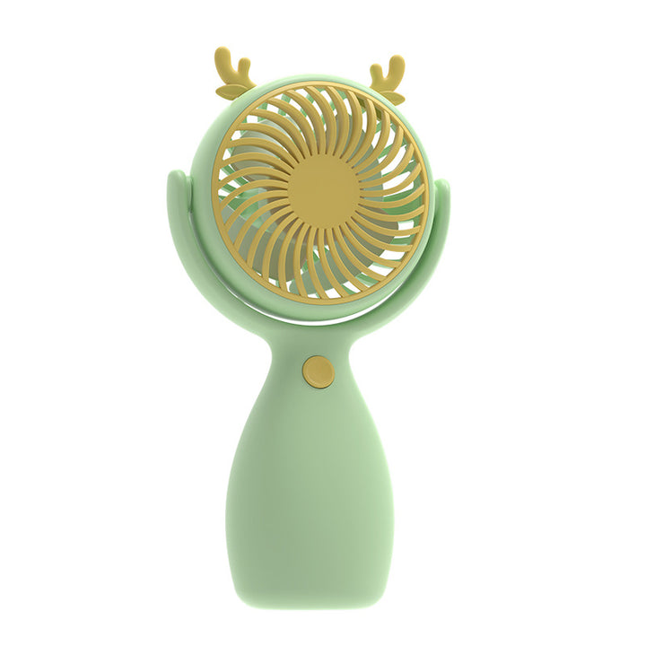 Unisex Portable Mini Hand Fan with Cat Ears and Rechargeable Battery Kalsten