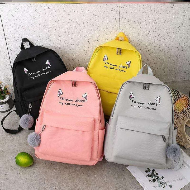 Cute Cartoon Animal-Themed Backpack Kalsten