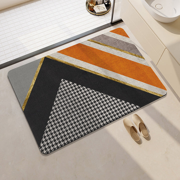 Citrus-Themed Comfort Bath Mat Kalsten