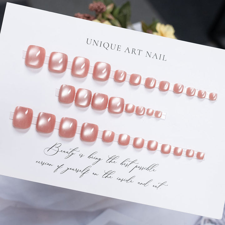 Elegant Metallic Nail Art