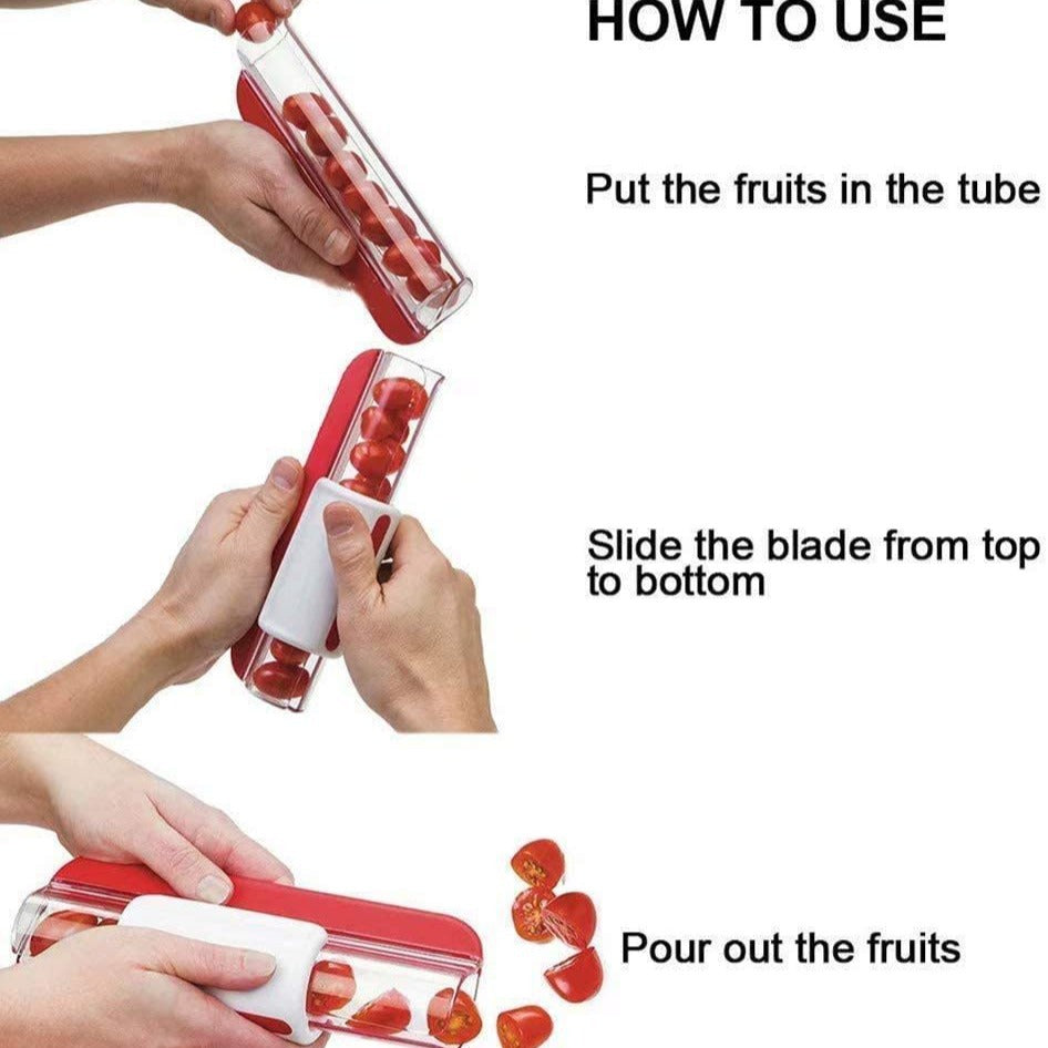 Compact Handheld Grape De-Stemmer And Cherry Pitter Fruit Preparation Tool