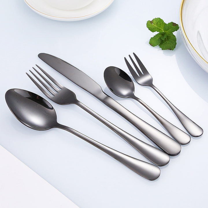 Elegant stainless steel cutlery set with ergonomic handle Kalsten