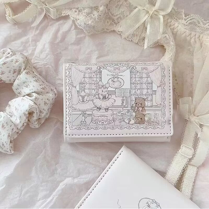 Cute Illustrated Coin Wallet Kalsten